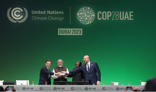 India co-hosts with UAE the Global Green Credit Initiative at COP-28